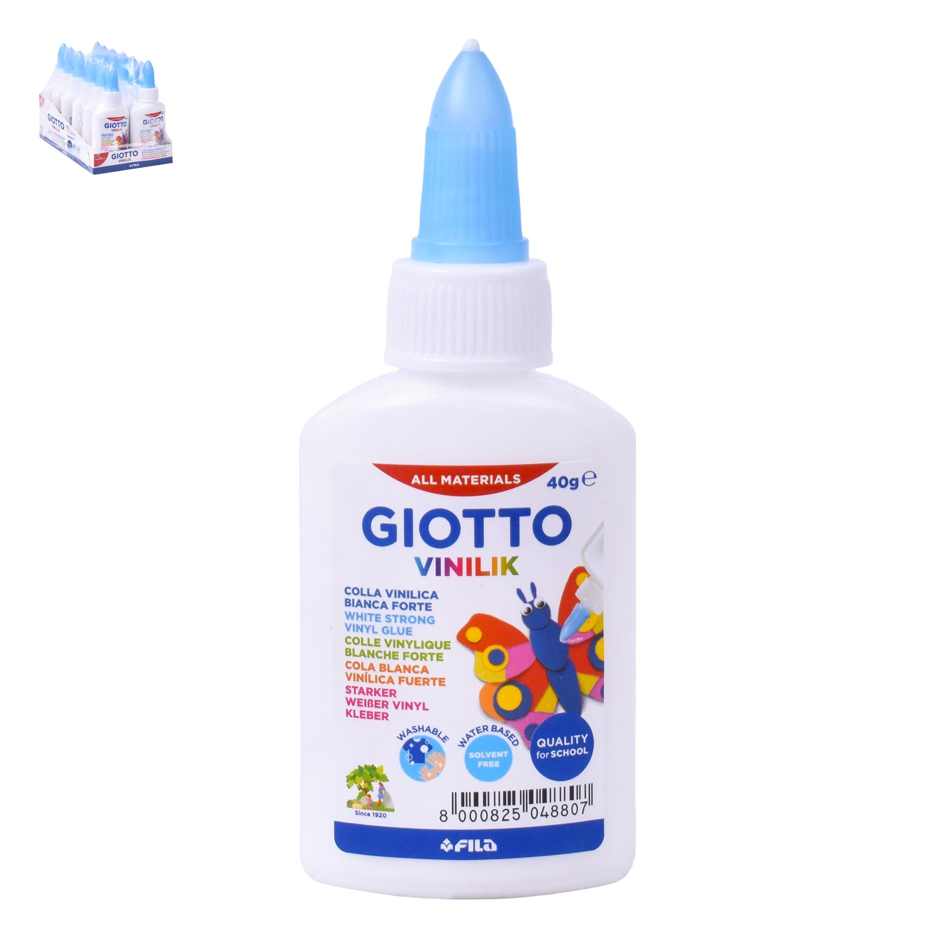COLA BRANCA VINILIK GIOTTO 40G COLA BRANCA VINILIK GIOTTO 40G