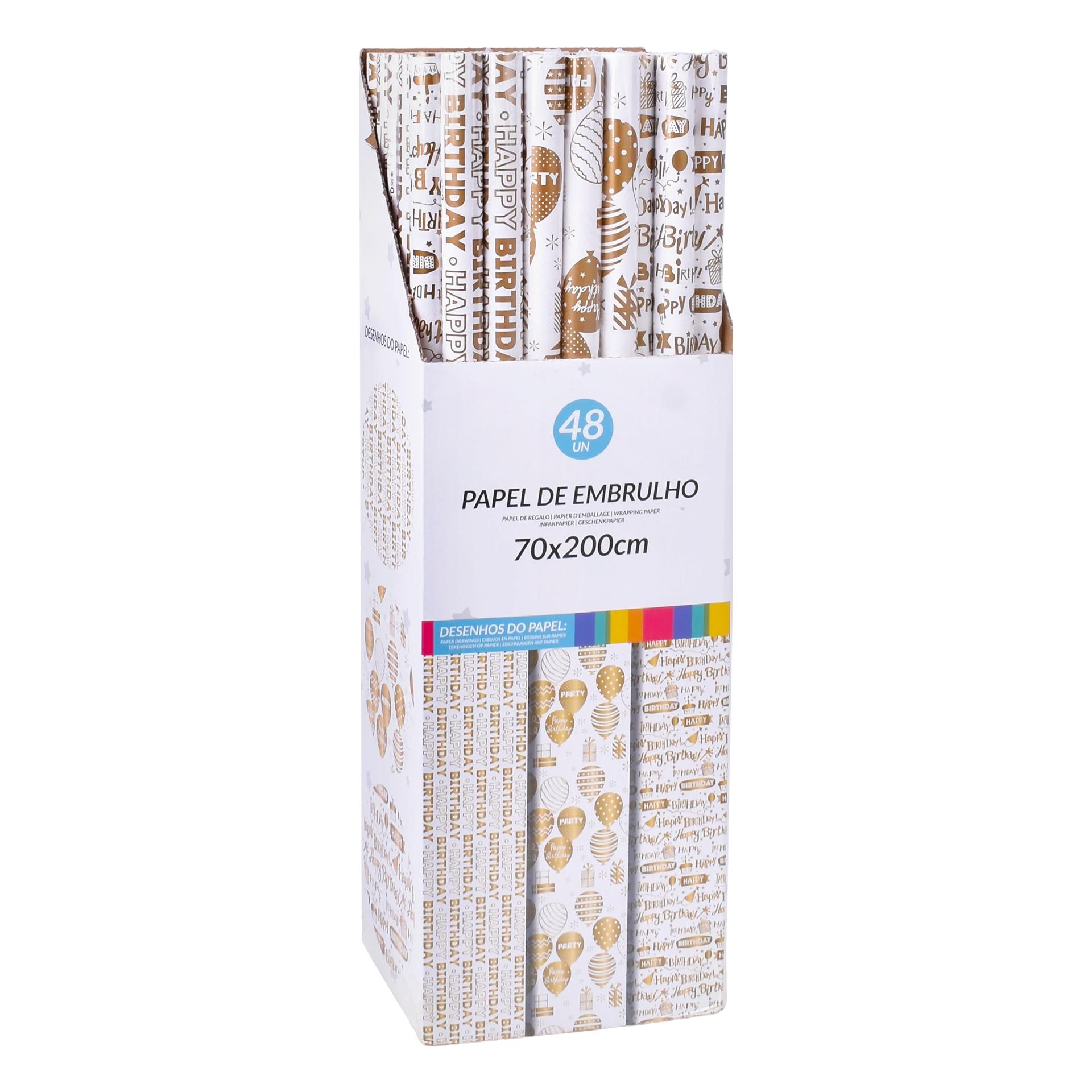 PAPEL EMBRULHO 0,7X2M 042-4267 PAPEL EMBRULHO 0,7X2M 042-4267