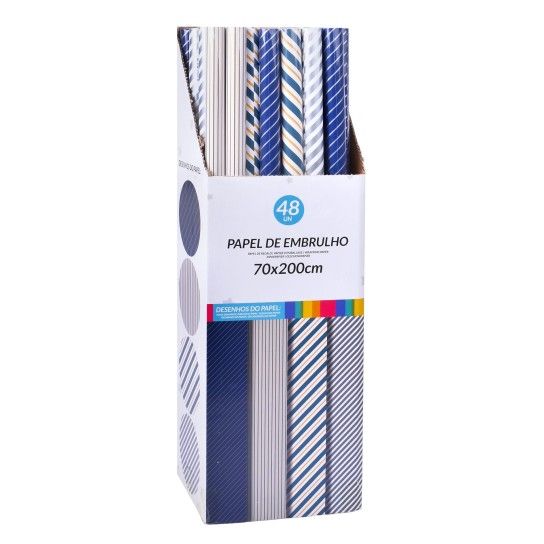 PAPEL EMBRULHO 0,7X2M 042-4268 PAPEL EMBRULHO 0,7X2M 042-4268