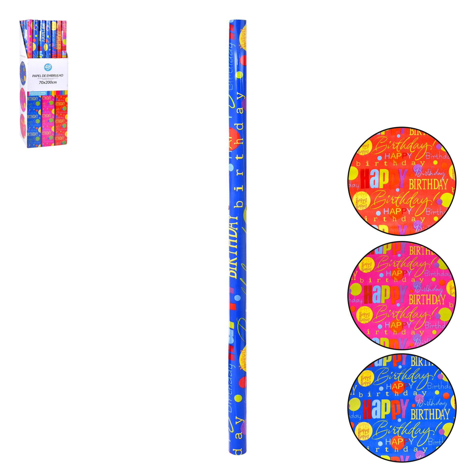 PAPEL EMBRULHO 0,7X2M 042-4266 PAPEL EMBRULHO 0,7X2M 042-4266