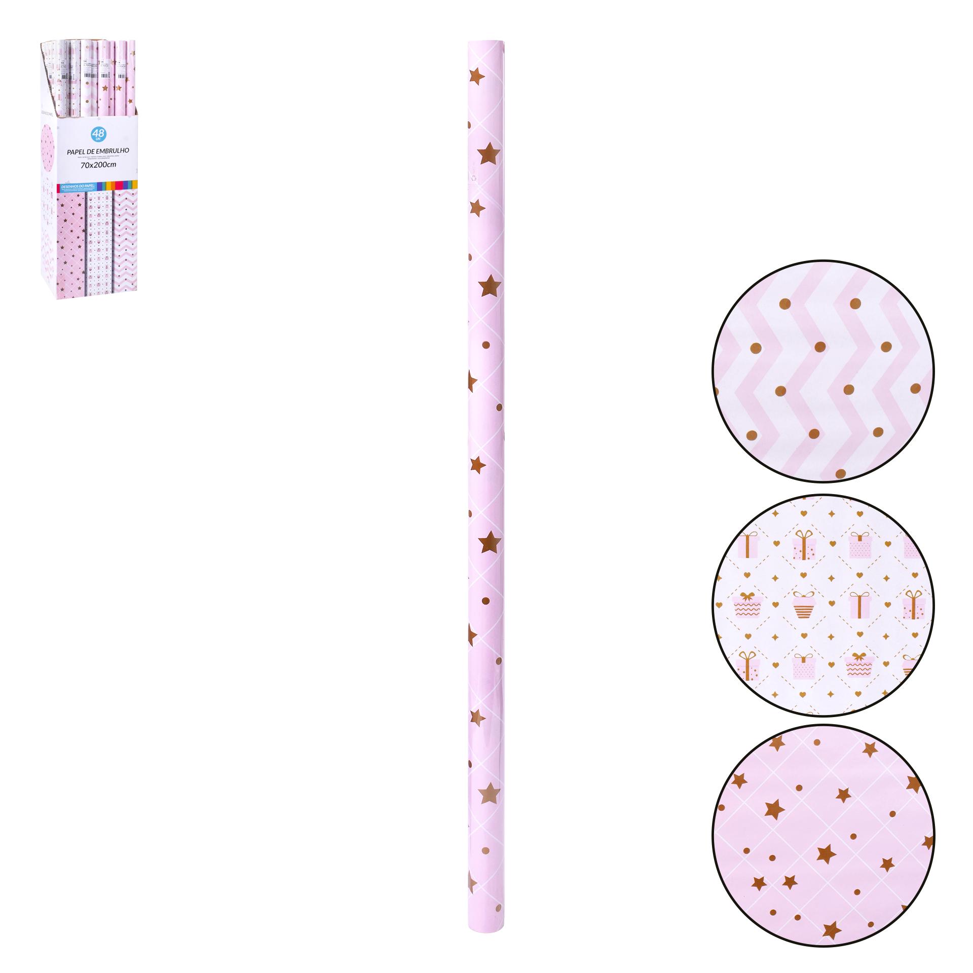 PAPEL EMBRULHO 0,7X2M 042-4265 PAPEL EMBRULHO 0,7X2M 042-4265