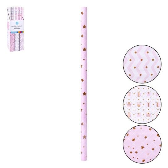 PAPEL EMBRULHO 0,7X2M 042-4265 PAPEL EMBRULHO 0,7X2M 042-4265