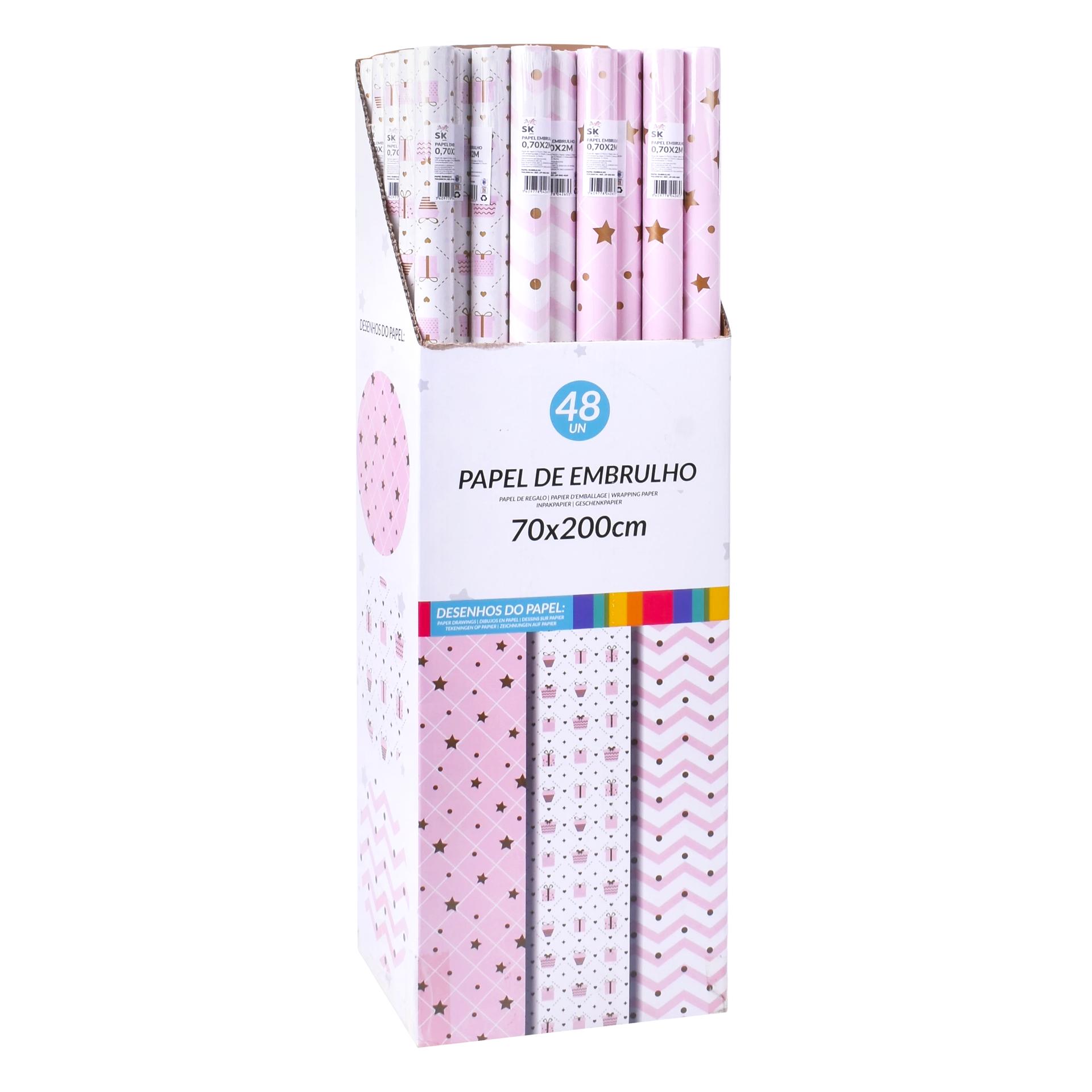 PAPEL EMBRULHO 0,7X2M 042-4265 PAPEL EMBRULHO 0,7X2M 042-4265