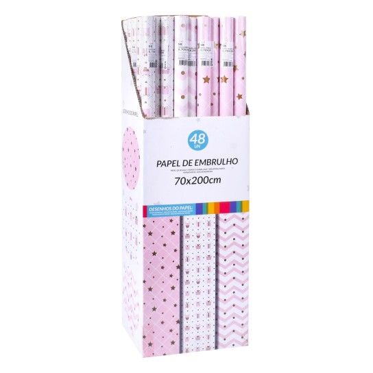 PAPEL EMBRULHO 0,7X2M 042-4265 PAPEL EMBRULHO 0,7X2M 042-4265