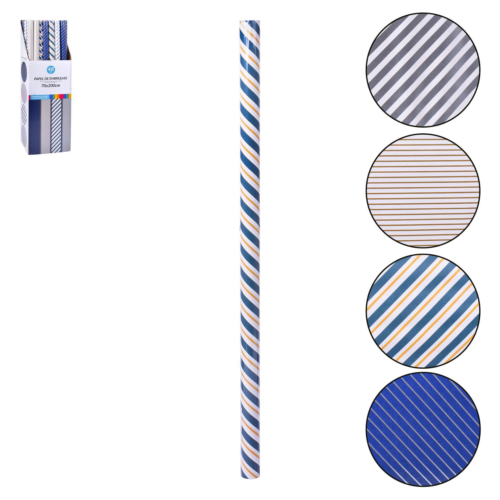 PAPEL EMBRULHO 0,7X2M 042-4268 PAPEL EMBRULHO 0,7X2M 042-4268