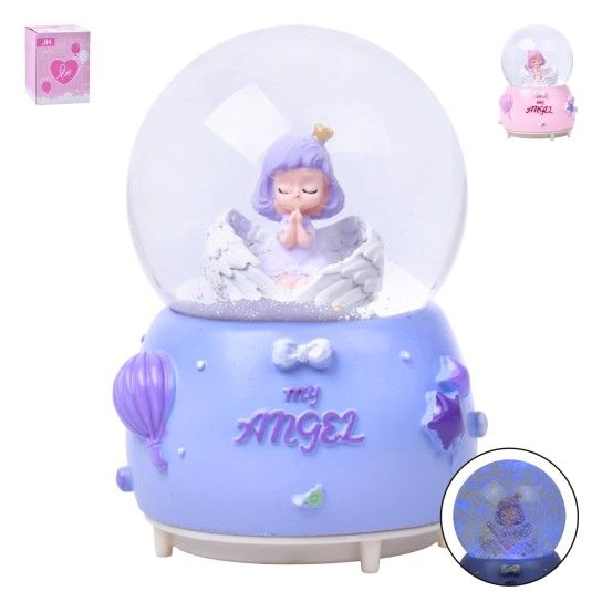 BOLA AGUA C/LUZ MUSICA 10X15CM SK 2700-201-04 CX24 BOLA AGUA C/LUZ MUSICA 10X15CM SK 2700-201-04 CX24