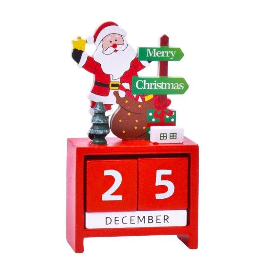 CALENDARIO NATAL 13,5X7,3X3,5 SK 2398-225 CX48