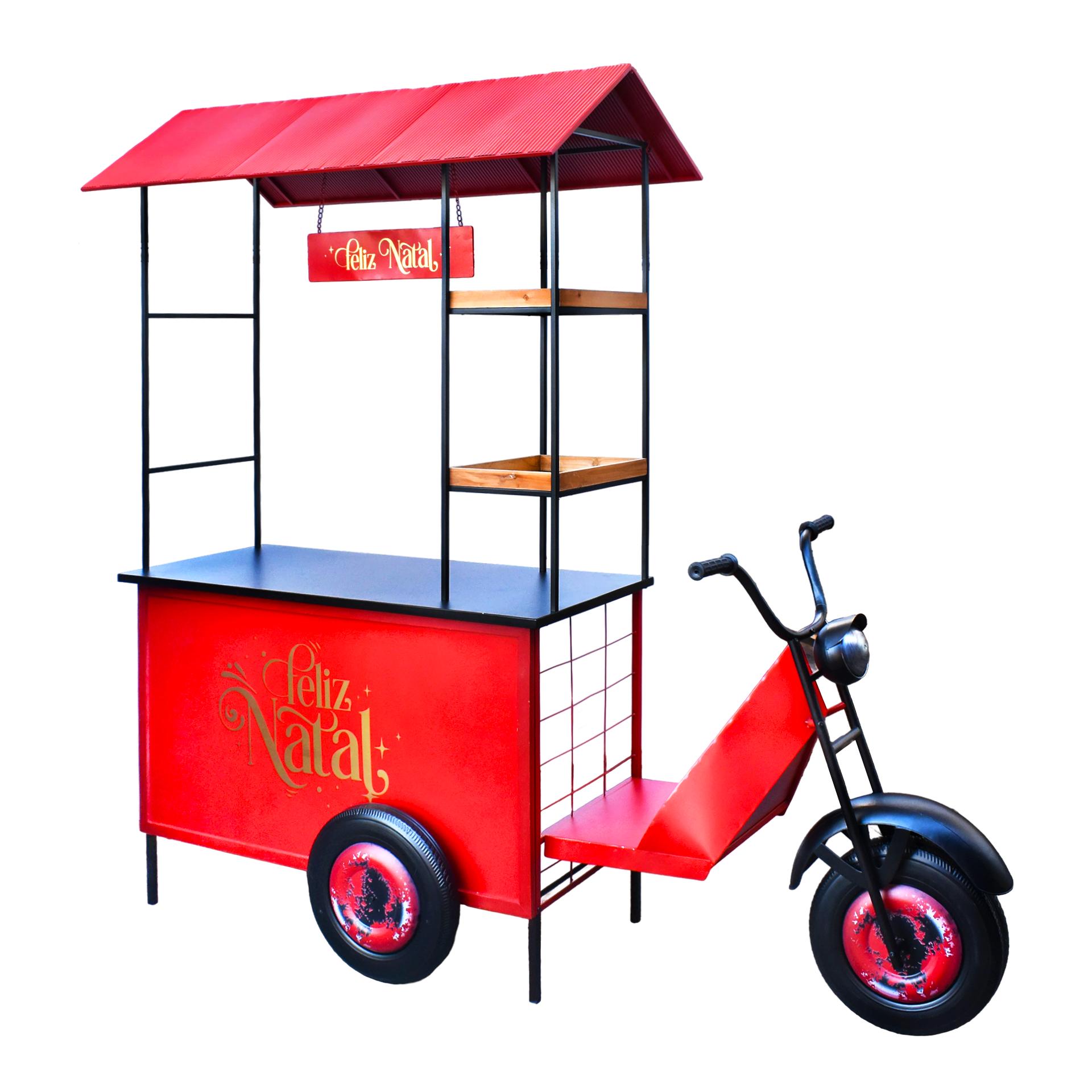 CARRO FLORES NATAL 233X62X205 178-007 CX1 CARRO FLORES NATAL 233X62X205 178-007 CX1