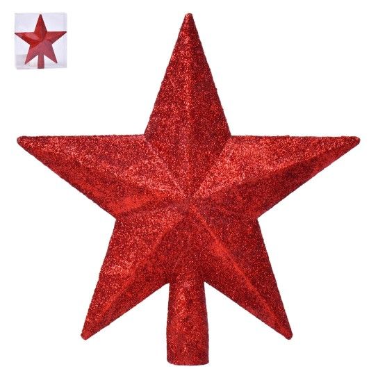 ESTRELA VERMELHA 19CM SK 837-7755 CX60