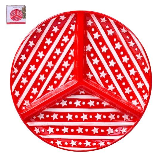 PRATO NATAL 28CM SK 2581-119 CX24 PRATO NATAL 28CM SK 2581-119 CX24