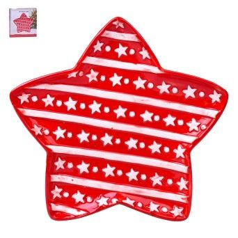 PRATO NATAL 23X23CM SK 2581-116 CX36