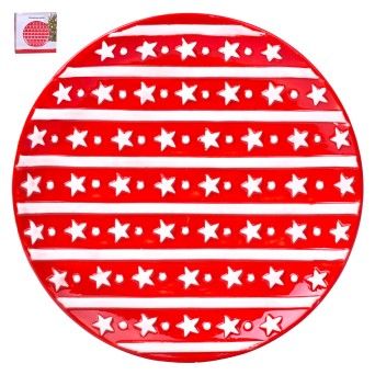 PRATO NATAL 27,5CM SK 2581-118 CX24
