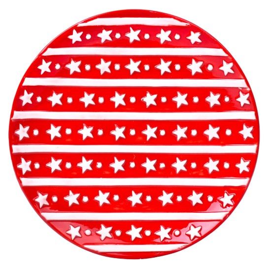 PRATO NATAL 27,5CM SK 2581-118 CX24 PRATO NATAL 27,5CM SK 2581-118 CX24