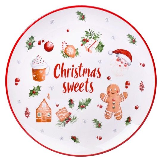 PRATO NATAL 26CM SK 2845-612-01 CX12 PRATO NATAL 26CM SK 2845-612-01 CX12