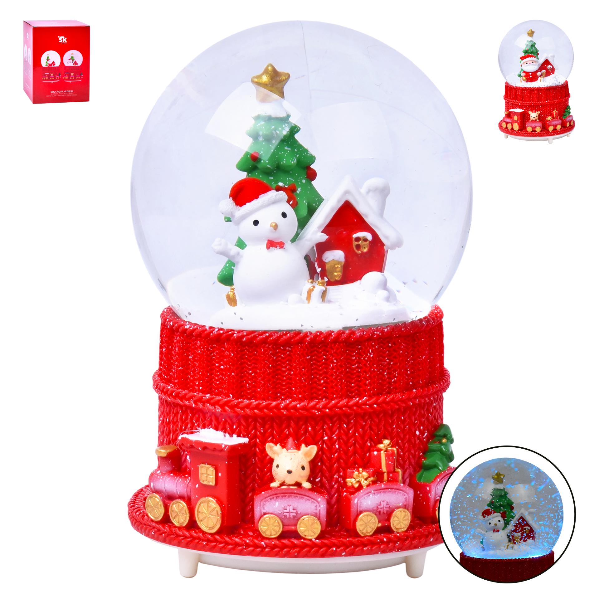 GLOBO DE NEVE NATAL 10X15CM 837-7889 CX24 GLOBO DE NEVE NATAL 10X15CM 837-7889 CX24