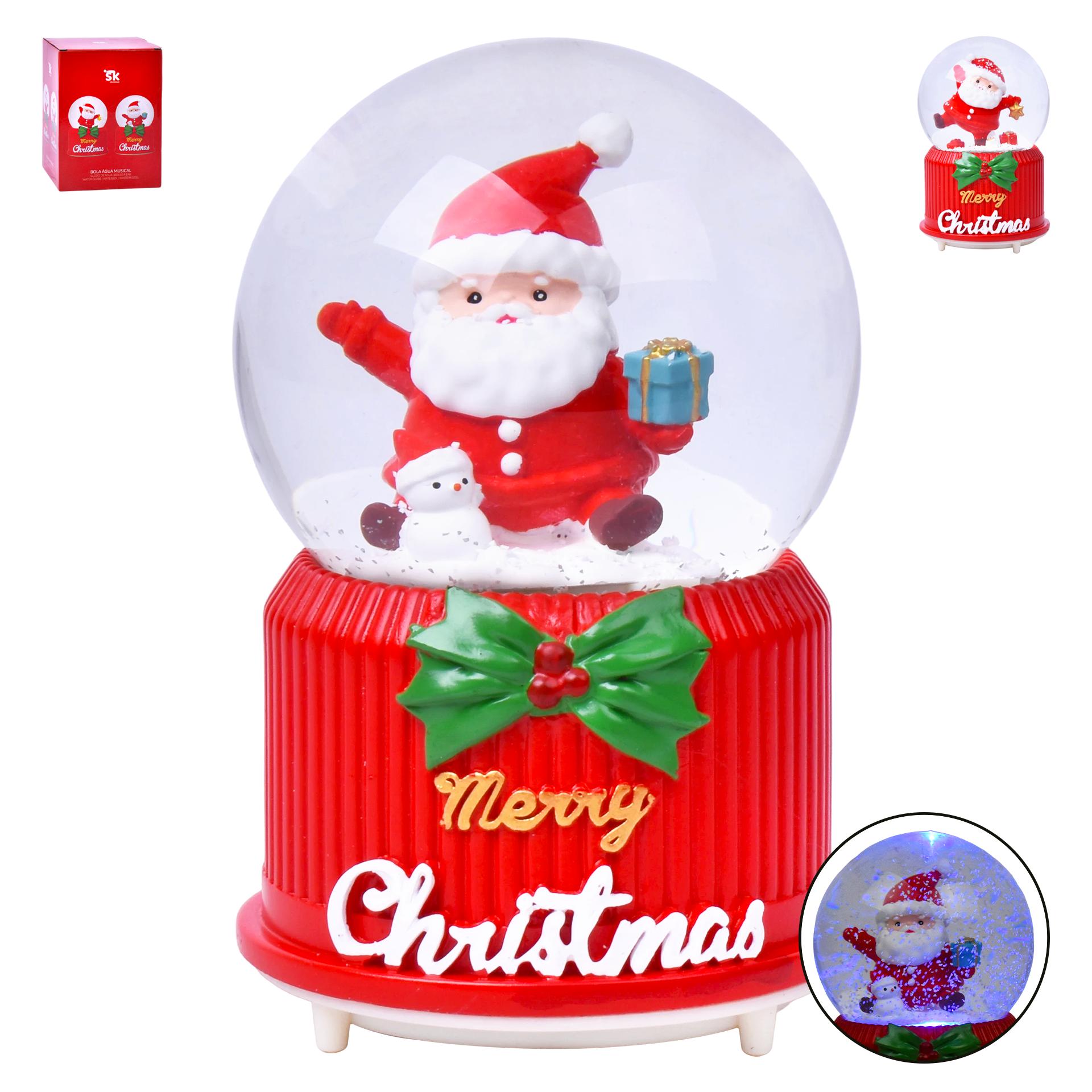 GLOBO DE NEVE NATAL 10X15CM 837-7887 CX24 GLOBO DE NEVE NATAL 10X15CM 837-7887 CX24