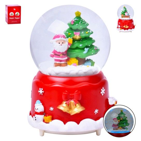 GLOBO DE NEVE NATAL 10X15CM 837-7886 CX24 GLOBO DE NEVE NATAL 10X15CM 837-7886 CX24