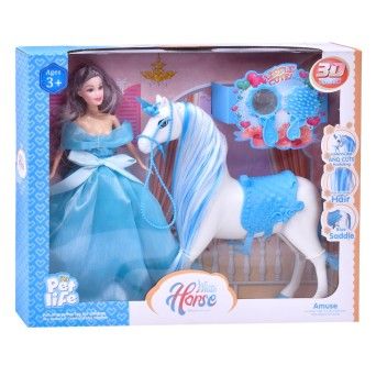 BONECA C/CAVALO SK CP256640/686-843 CX12