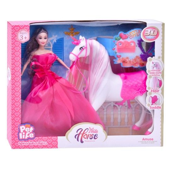 BONECA C/CAVALO SK CP256641/686-841 CX12 BONECA C/CAVALO SK CP256641/686-841 CX12