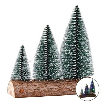 ARVORE NATAL C/ LUZ 20CM SK 3168-003 CX24