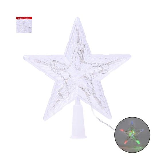 ESTRELA C/LUZ 15CM SK 2697-206A-15 CX60 ESTRELA C/LUZ 15CM SK 2697-206A-15 CX60