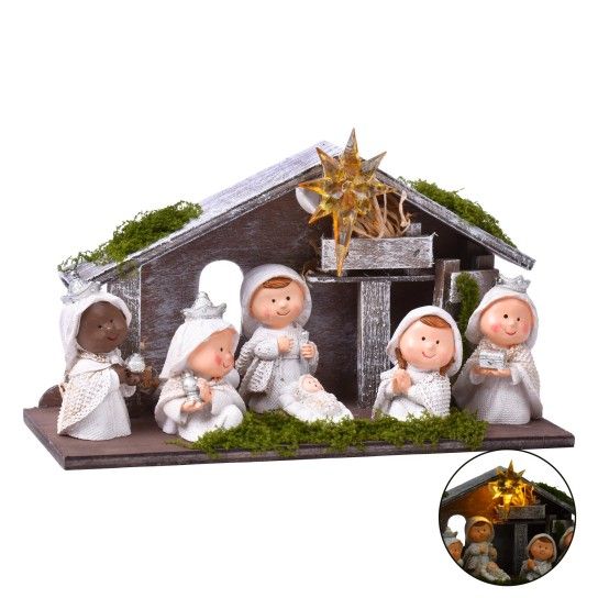 PRESEPIO NATAL 28X10X17CM 402-0202 CX12 PRESEPIO NATAL 28X10X17CM 402-0202 CX12