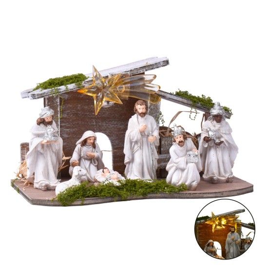 PRESEPIO NATAL 26X12X14.5CM 402-0021 CX12 PRESEPIO NATAL 26X12X14.5CM 402-0021 CX12
