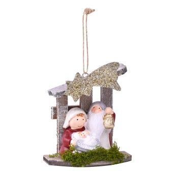PRESEPIO NATAL 10.5X5X12.5CM 402-0204 CX72