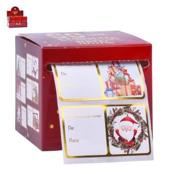 ETIQUETAS NATAL 60UN SK 837-5407 CX240