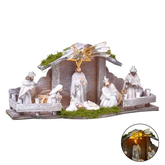 PRESEPIO NATAL 33X10.5X16.5CM 402-0020 CX12