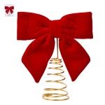 TOPO ARVORE NATAL LA�O 20X18CM SK 1263-085 CX36