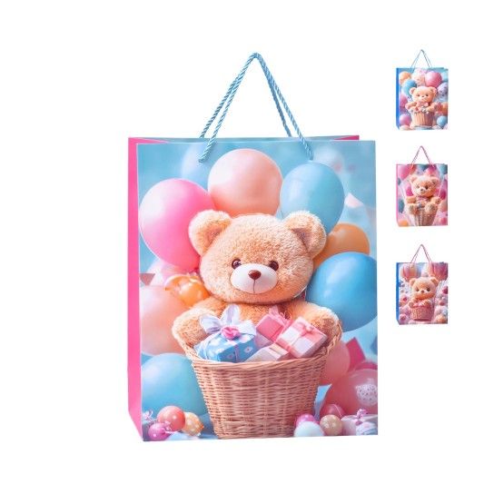SACO PRESENTE 23X18X10CM 210G SK 3177-004 CX240