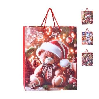 SACO PAPEL NTL 26X12X32CM SK 52-056 SK CX144