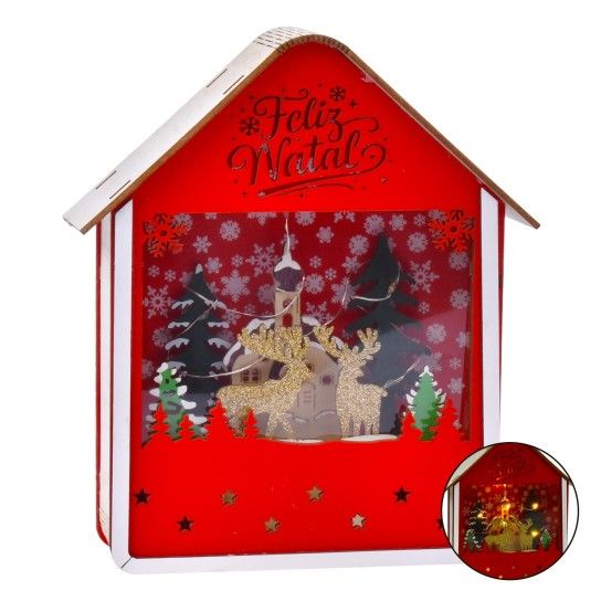 CASA NATAL C/LUZ 17X4X20 SK 0247-457 CX48 CASA NATAL C/LUZ 17X4X20 SK 0247-457 CX48
