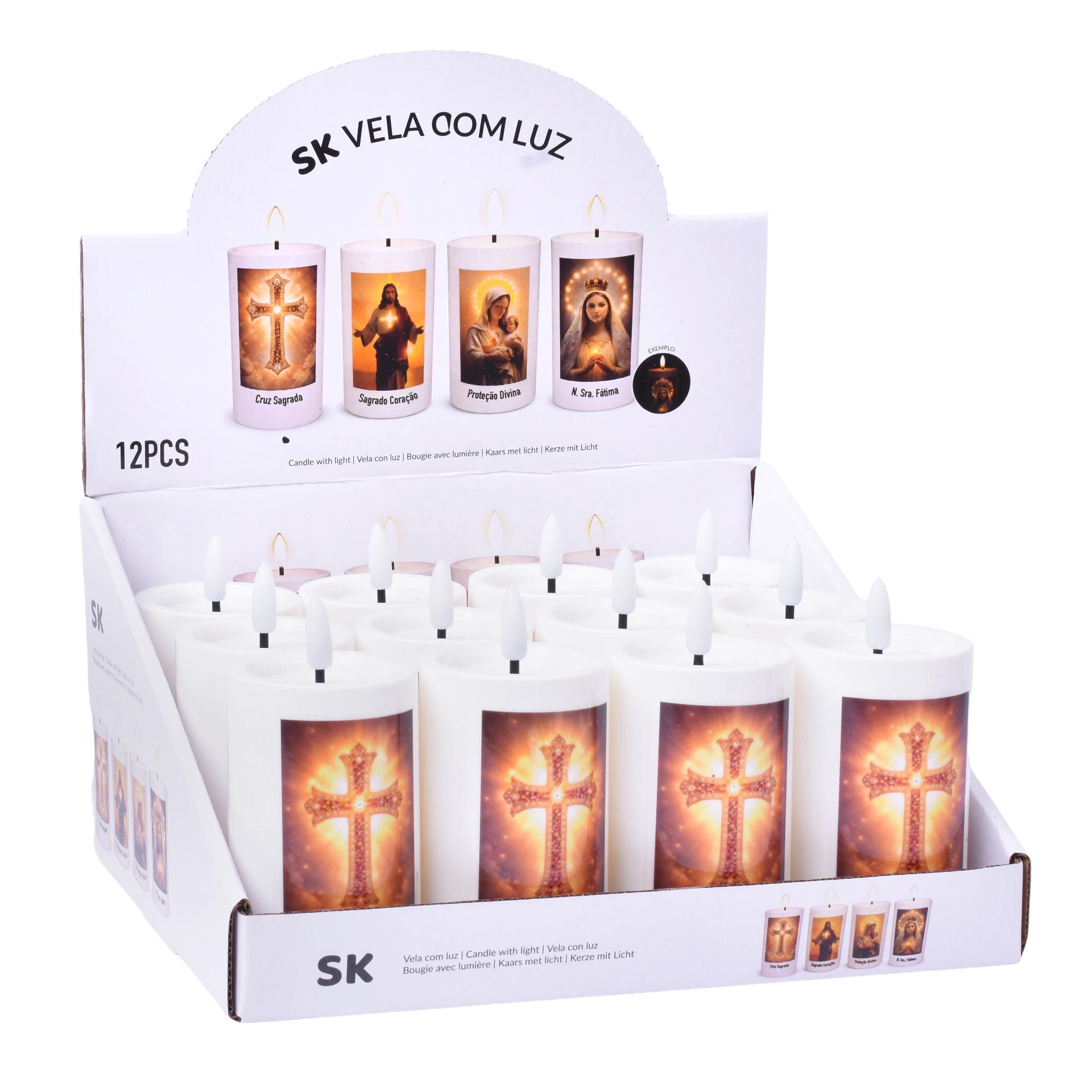 VELA LED 6X10CM SK 3006-501 CX96 VELA LED 6X10CM SK 3006-501 CX96
