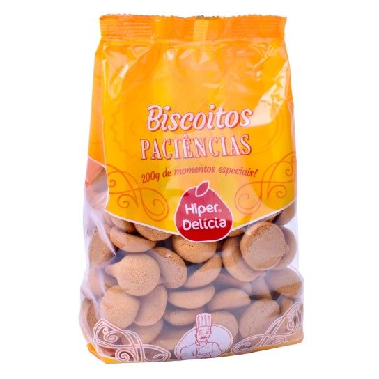 BISCOITO PACIENCIA HDELICIA 200G BISCOITO PACIENCIA HDELICIA 200G