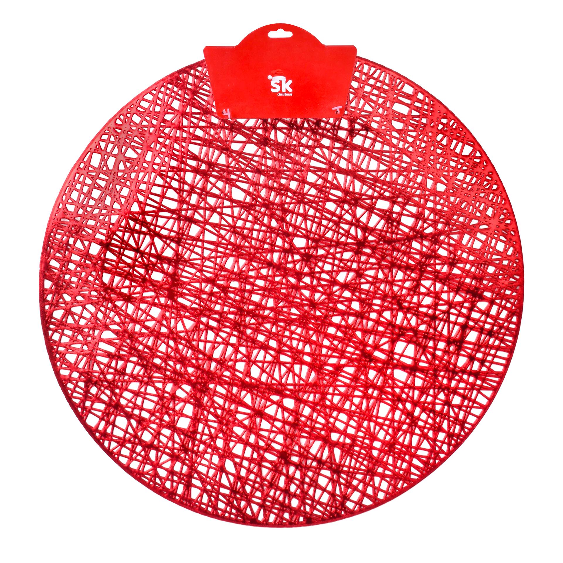 INDIVIDUAL RED 38CM VERMELHO SK 2690-001-C CX120