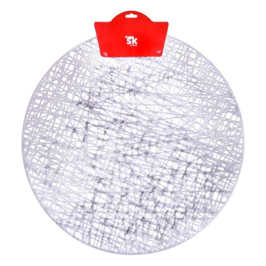 INDIVIDUAL RED 38CM PRATEADO SK 2690-001-B CX120 INDIVIDUAL RED 38CM PRATEADO SK 2690-001-B CX120