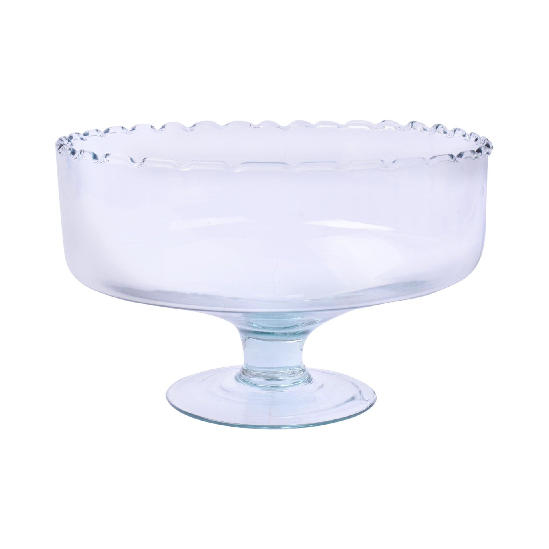 FRUTEIRO C/PE VIDRO 19CM 660-6020 CX6