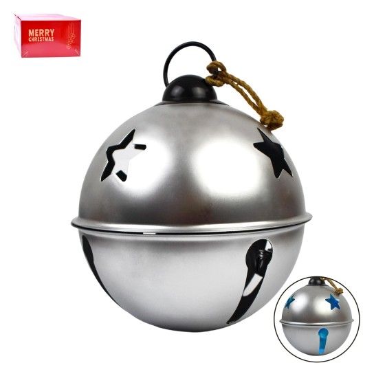 BOLA NATAL C/LUZ 40CM SK 2733-500C-40 CX8 BOLA NATAL C/LUZ 40CM SK 2733-500C-40 CX8