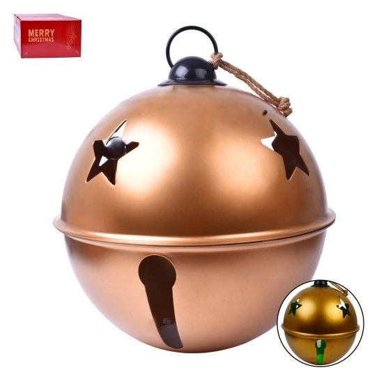 BOLA NATAL C/LUZ 40CM SK 2733-500B-40 CX8 BOLA NATAL C/LUZ 40CM SK 2733-500B-40 CX8