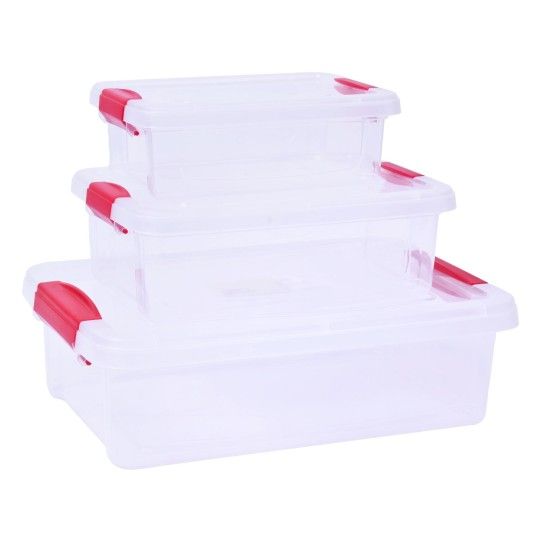 CONJ 3 CX PLAS 800ML-1,5L-3L 060-0465 CONJ 3 CX PLAS 800ML-1,5L-3L 060-0465
