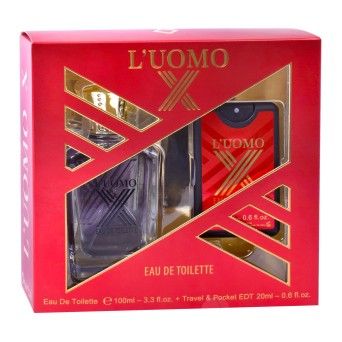 L UMO  EDT 100ML+ 20ML