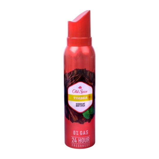 OLD SPICE DEO SPRAY TIMBER 140ML OLD SPICE DEO SPRAY TIMBER 140ML