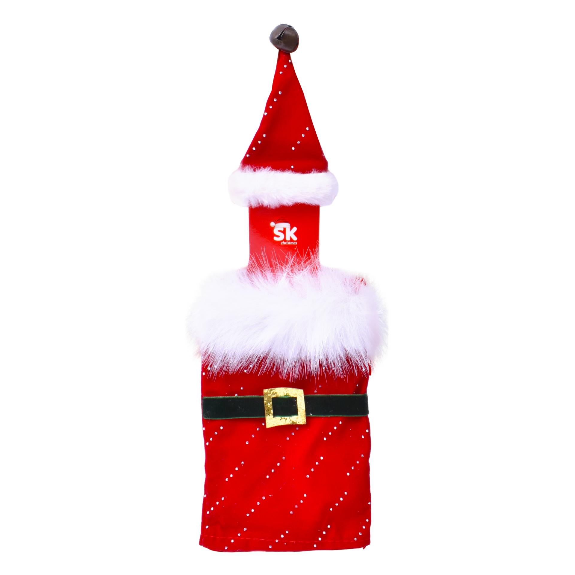CAPA NATAL P/GARRAFAS 20X7,5CM SK 1263-448 CX144 CAPA NATAL P/GARRAFAS 20X7,5CM SK 1263-448 CX144