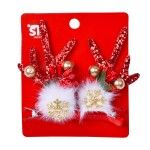 GANCHO NATAL P/CABELO 2UN 4,7X7CM SK 1263-171 CX24