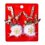 GANCHO NATAL P/CABELO 2UN 4,7X7CM SK 1263-171 CX24