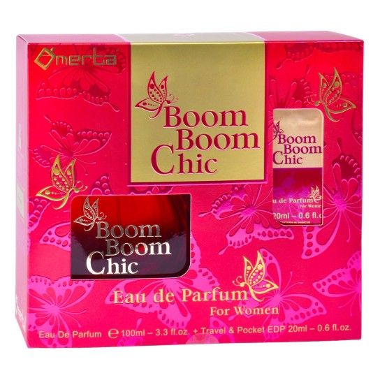 BOOM CHIC ELA EDT 100ML+20ML BOOM CHIC ELA EDT 100ML+20ML