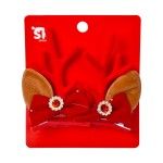 GANCHO NATAL P/CABELO 2UN 4,7X7CM SK 1263-170 CX24
