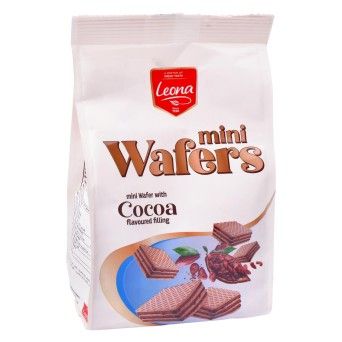 LEONA MINI WAFERS CACAO150GR